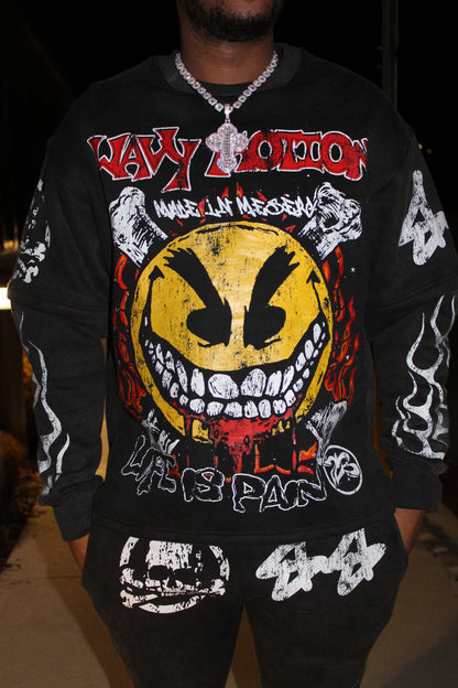 World Tour Oversized Long Sleeve (WM)